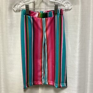 Colorful Striped Kids Casual Pants